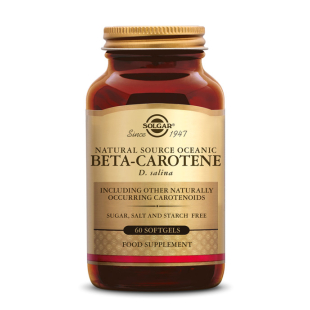 Béta Carotène 7 mg 60 softgels - Solgar - 1 - Herboristerie du Valmont Béta Carotène 7 mg 60 softgels - Solgar - 1 - Herboristerie du Valmont