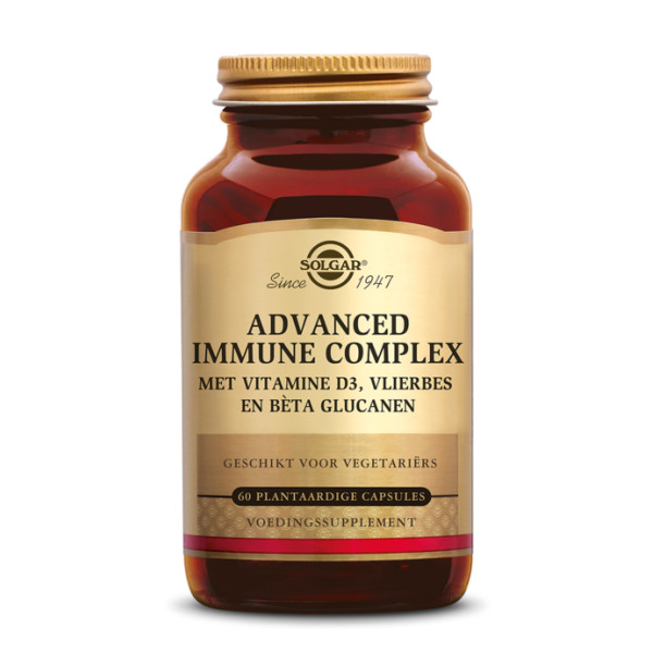 Vitamine D-3 Advanced immune complexe 60 gélules végétales - Solgar - Vitamine A & D / huile de foie de morue - 1