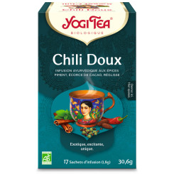 Yogi tea Sweet Chili Bio 17 sachets - Thé Ayurvédic - Tisanes en infusettes - 1
