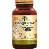 Multivitamines et minéraux pour Enfants (Kangavites Tropical Punch) arôme fruits tropicaux 120 comprimés à sucer - Solgar - Spéc