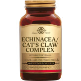 Echinacea/Cat's Claw Complex (Echinacée, Griffe de chat) 60 gélules végétales - Solgar - <p>Contient trois plantes médicinales -