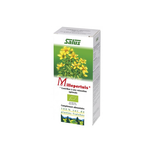 Millepertuis jus de plante fraîche Bio 200 ml - Salus - Jus et gels de plantes à boire - 1