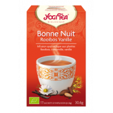 Yogi Tea 'Bonne Nuit' Rooibos Vanille Bio 17 sachets -  Thé Ayurvédic - Infusions Ayurvédiques - 1-Yogi Tea 'Bonne Nuit' Rooibos Vanille Bio 17 sachets -  Thé Ayurvédic