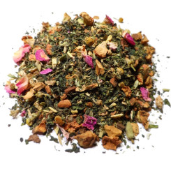 Tisane  Plantes et Epices Bio - Plaisir Epicé - Herboristerie du Valmont - Tisanes et Infusions Plaisirs en vrac - 1