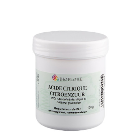 Acide citrique 100 gr - Bioflore - Matières premières - 1 Acide citrique 100 gr - Bioflore - Matières premières - 1