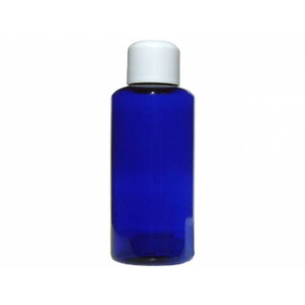 Flacon PET Bleu avec bouchon à clapet 200 ml - Herboristerie du Valmont - Flacons et piluliers - 1