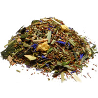 Infusion Rooibos, Maté et thé Sencha - Mon Rooibos minceur - Herboristerie du Valmont - Tisanes et Infusions Plaisirs en vrac - -Infusion Rooibos, Maté et thé Sencha - Mon Rooibos minceur - Herboristerie du Valmont