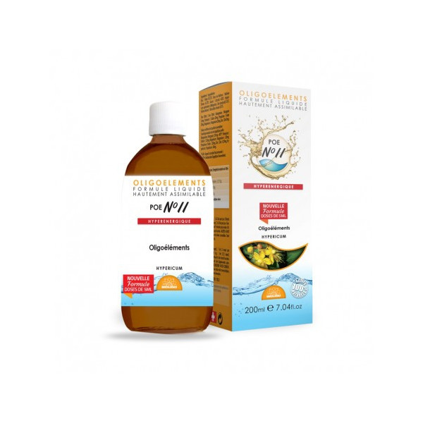 Hypericum oligoéléments (POE N°11) 200 ml - Bioligophyt - Oligoéléments - 1