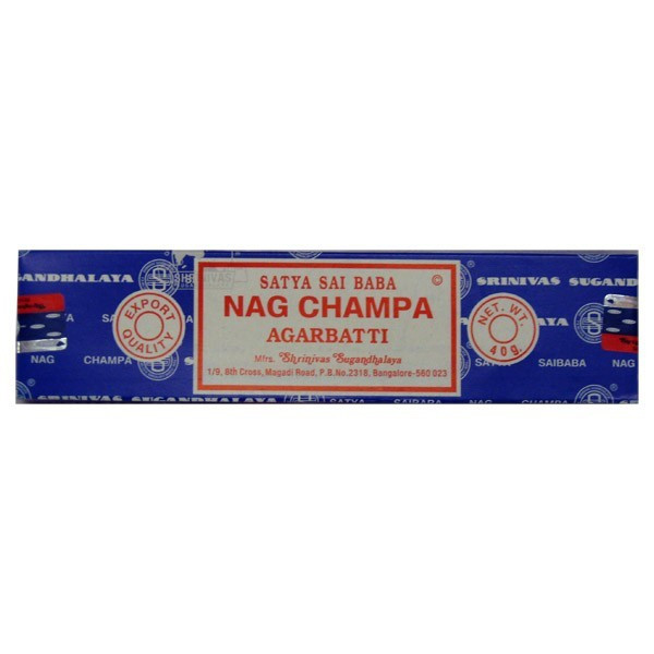 Encens en baguette - Nag champa 40 gr - Satya - Encens, Résines Traditionnelles & Fumigation - 1