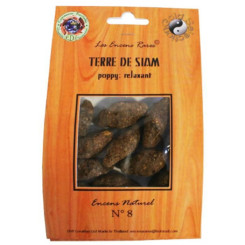 Encens rares - Terre de Siam - Poppy - Relaxant - 25 gr  - Encens, Résines Traditionnelles & Fumigation - 2