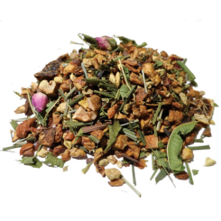 Fruitige infusie - Gember, kaneel, grapefruit - Herboristerie du Valmont - Losse kruidenthee en infusies - 1