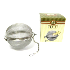 7,5 cm Metall-Teekugel – ChaCult – Zubehör für Tee und Kräutertees – 1