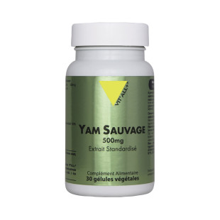 Yam sauvage Extrait standardisé 500 mg 30 gélules - Vitall+ - 1 - Herboristerie du Valmont