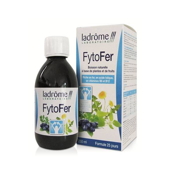 FytoFer 250 ml  (Formule 25 jours) - Ladrôme  - Fer (Fe) - 1