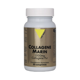 Collagène Marin Pur 1000 mg 30 comprimés - Vitall+ - Complément alimentaire - 1