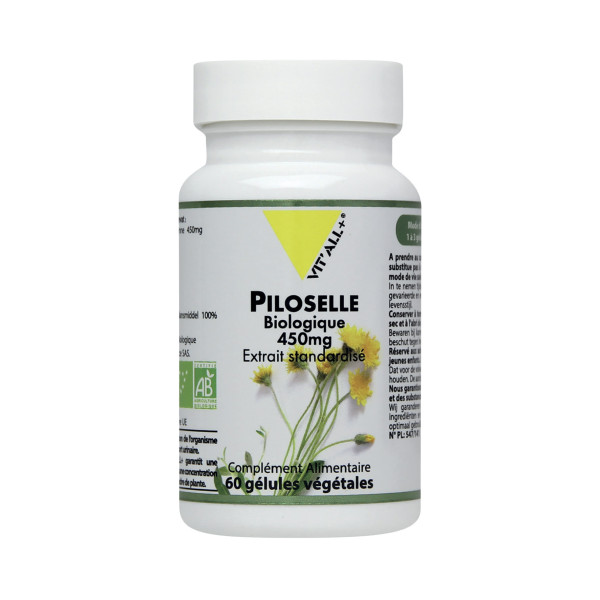 Piloselle Extrait standardisé 450 mg 60 gélules végétales ...