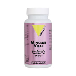 Minceur Vital (Draineur lipotrope) 60 comprimés - Vitall+ - Minceur - Anticellulite - 1