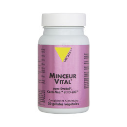 Minceur Vital (Draineur lipotrope) 30 comprimés - Vitall+ - Minceur - Anticellulite - 1