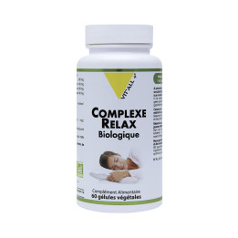Complexe Relax Bio - 60 gélules végétales - Vitall+ - Sommeil - 1