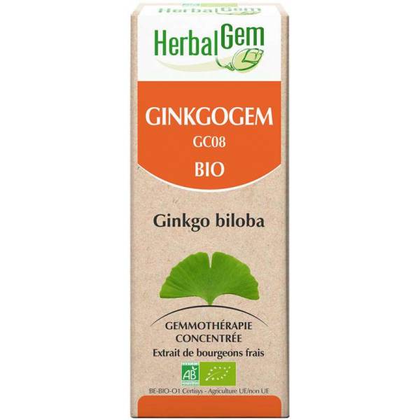 Ginkgogem 15 ml Bio - Herbalgem - GC08 - 1 - Herboristerie du Valmont