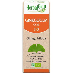 Ginkgogem 15 ml Bio - Herbalgem - GC08 - 1 - Herboristerie du Valmont Ginkgogem 15 ml Bio - Herbalgem - GC08 - 1 - Herboristerie du Valmont