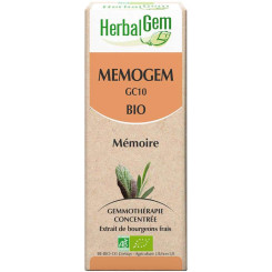 Mémogem - Mémoire - 15 ml Bio Herbalgem - GC10 - Gemmothérapie - 2