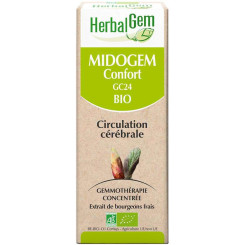 Midogem - Tensions - Bio 30 ml - Herbalgem - GC24 - Complexes de gemmothérapie - 2