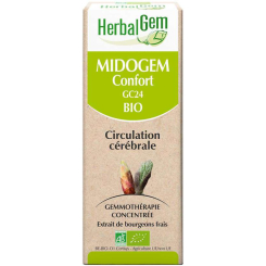 Midogem Confort Bio 50 ml - Herbalgem - GC24 - Complexes de gemmothérapie - 2