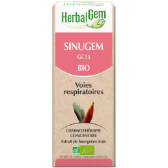 Sinugem - Voies respiratoires - 50 ml Bio - Herbalgem - GC15 - Gemmothérapie - 2