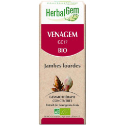 Venagem - Jambes lourdes - 30 ml Bio - Herbalgem - GC17 - Gemmothérapie - 2