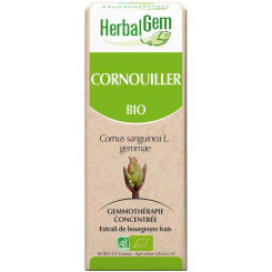 Cornouiller bourgeon Bio - Cornus sanguinea Macérat - 50 ml - Herbalgem - Gemmothérapie - 2