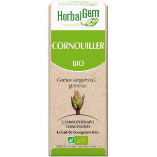 Cornouiller bourgeon Bio - Cornus sanguinea Macérat - 50 ml - Herbalgem - 1 - Herboristerie du Valmont Cornouiller bourgeon Bio - Cornus sanguinea Macérat - 50 ml - Herbalgem - 1 - Herboristerie du Valmont