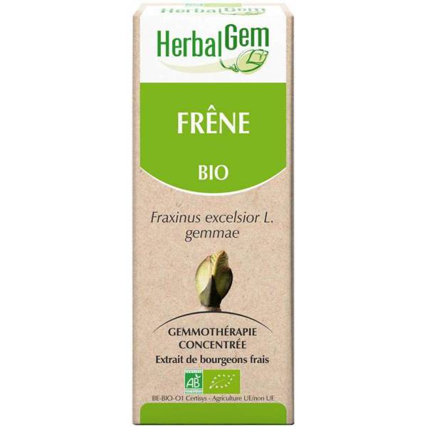 Frêne bourgeon 15 ml Bio - Fraxinus excelsior Macérat - Herbalgem - 1 - Herboristerie du Valmont