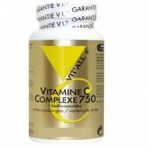 Vitamine C Complexe 750+ bioflavonoïdes 60 comprimés - Vit'all+ - Vitamine C, Acérola et Bioflavonoïdes - 1
