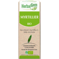 Myrtillier bourgeon Bio - Vaccinium myrtillus Macérat - 50 ml - Herbalgem - Gemmothérapie - 2