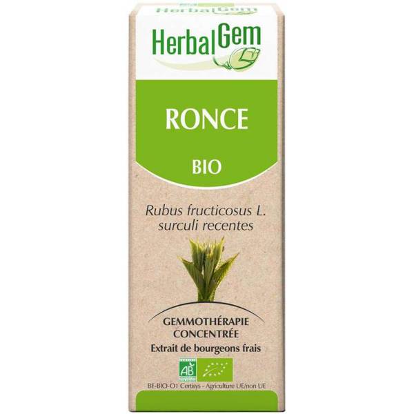 Ronce bourgeon Bio - Rubus fructicosus Macérat - 50 ml - Hebalgem - 1 - Herboristerie du Valmont