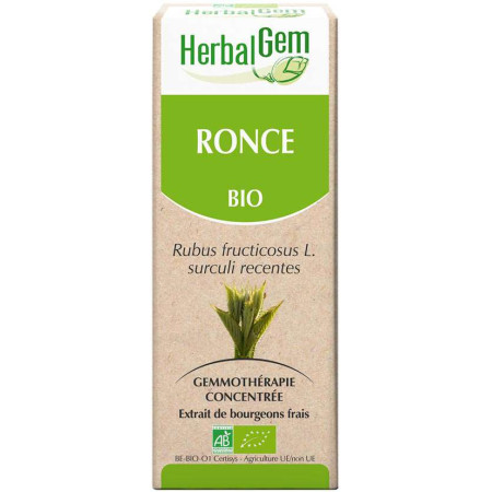 Ronce bourgeon Bio - Rubus fructicosus Macérat - 50 ml - Hebalgem - Gemmothérapie - 1