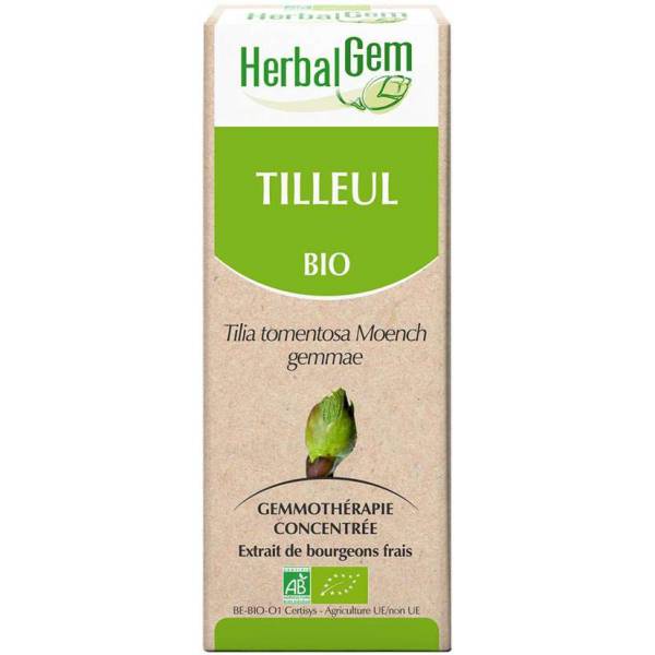 Tilleul bourgeon Bio - Tilia sylvestris Macérat - 50 ml - Herbalgem - 1 - Herboristerie du Valmont