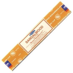 Encens en baguette - Sandalwood - 15 gr - Satya - Encens, Résines Traditionnelles & Fumigation - 1