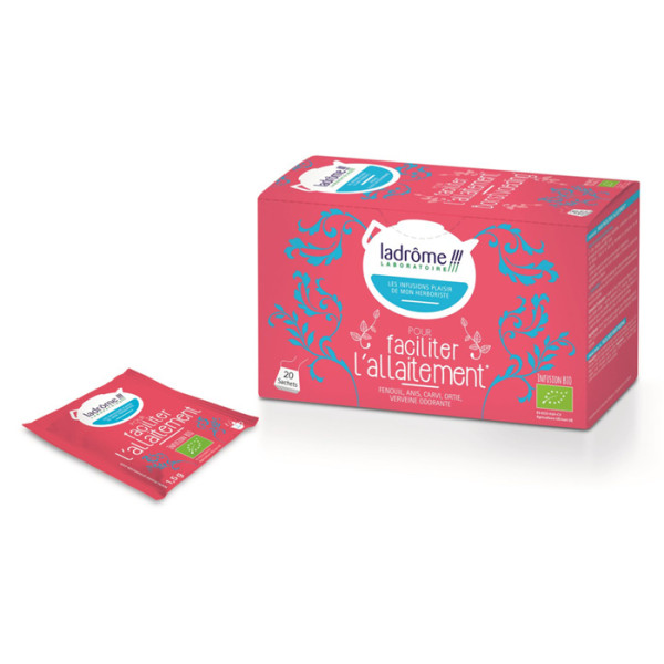 Infusion pour L'Allaitement maternelle Bio - 20 sachets - Ladrôme - Grossesse - Allaitement - 2