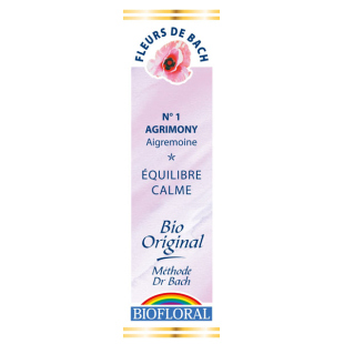 Agrimony 20 ml - N°1 - Fleurs de Bach Bio - Biofloral - 1 - Herboristerie du Valmont Agrimony 20 ml - N°1 - Fleurs de Bach Bio - Biofloral - 1 - Herboristerie du Valmont