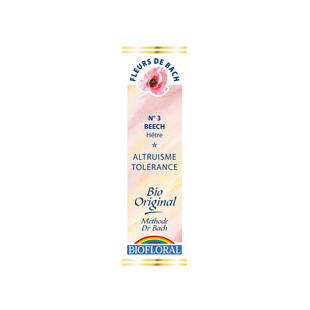 Beech 20 ml - N°3 - Fleurs de Bach Bio - Biofloral - Fleurs de Bach et élixirs floraux - 1 Beech 20 ml - N°3 - Fleurs de Bach Bio - Biofloral - Fleurs de Bach et élixirs floraux - 1