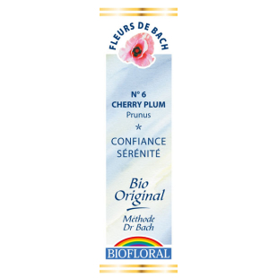 Cherry Plum 20 ml - N°6 - Fleurs de Bach Bio - Biofloral - 1 - Herboristerie du Valmont Cherry Plum 20 ml - N°6 - Fleurs de Bach Bio - Biofloral - 1 - Herboristerie du Valmont
