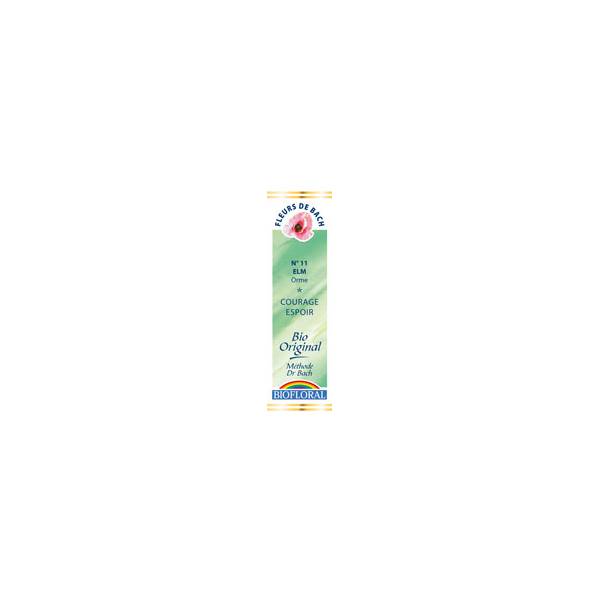 Elm 20 ml - N° 11 - Fleurs de Bach Bio - Biofloral - Fleurs de Bach et élixirs floraux - 1