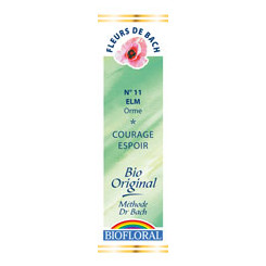 Elm 20 ml - N° 11 - Fleurs de Bach Bio - Biofloral - Fleurs de Bach et élixirs floraux - 1