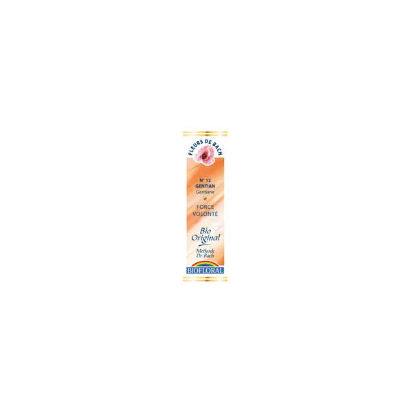 Gentian 20 ml - N° 12 - Fleurs de Bach Bio - Biofloral - Fleurs de Bach et élixirs floraux - 1