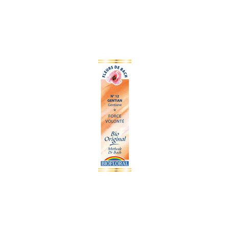 Gentian 20 ml - N° 12 - Fleurs de Bach Bio - Biofloral - Fleurs de Bach et élixirs floraux - 1 Gentian 20 ml - N° 12 - Fleurs de Bach Bio - Biofloral - Fleurs de Bach et élixirs floraux - 1