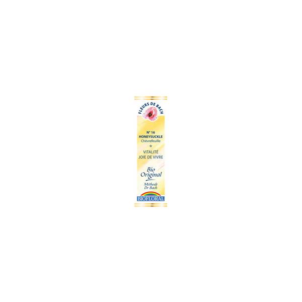 Honeysuckle 20 ml - N° 16 - Fleurs de Bach Bio - Biofloral - Fleurs de Bach et élixirs floraux - 1
