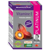 Vitamine E Platinum 60 capsules - Mannavital - Vitamine E - 1-Vitamin E Platin 60 Kapseln - Mannavital
