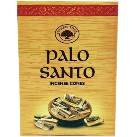 Palo Santo - Bois sacré Boite de 15 gr +/- 10 cônes - Green Tree - Encens, Résines Traditionnelles & Fumigation - 1